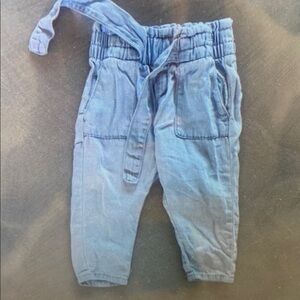 Kids Light Blue Jeans with Belt